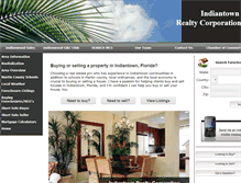 Tablet Screenshot of indiantownrealty.com